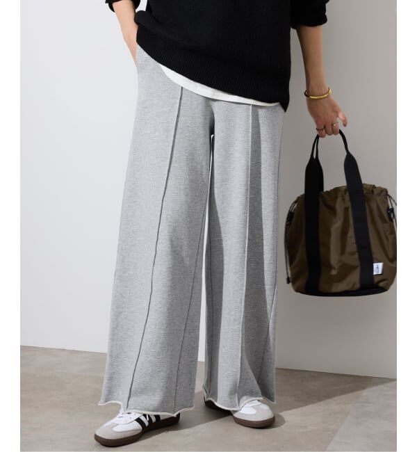 SLOBE IENA「《追加》裏毛ワイドパンツ」|その他|