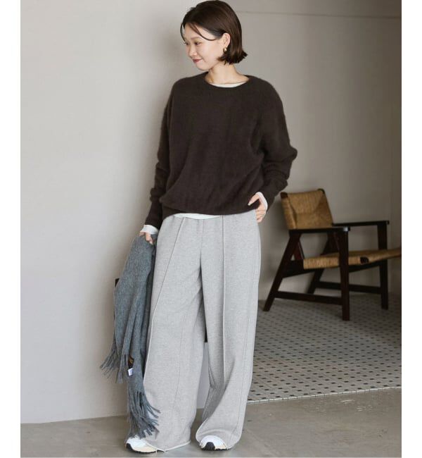 SLOBE IENA「《追加》裏毛ワイドパンツ」|その他|