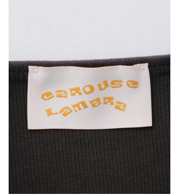 IENA LA BOUCLE「CAROUSE LAMBRA/ケラウズランブラ ボートキャミソール 251-380」|キャミソール|