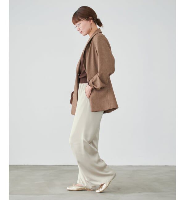 IENA「サテンイージーパンツ」|その他|