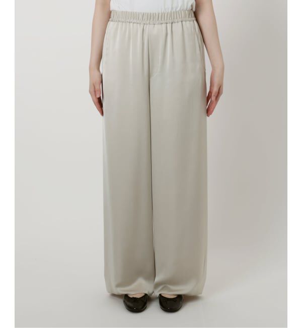 IENA「サテンイージーパンツ」|その他|