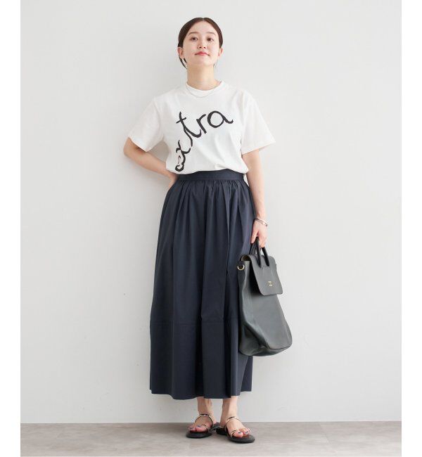 IENA「タフタトリミングスカート」|スカート|
