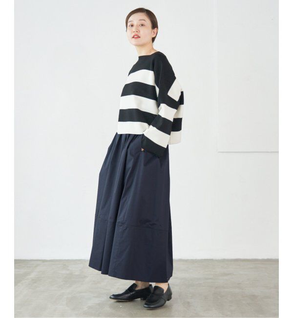 IENA「タフタトリミングスカート」|スカート|