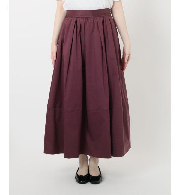 IENA「タフタトリミングスカート」|スカート|