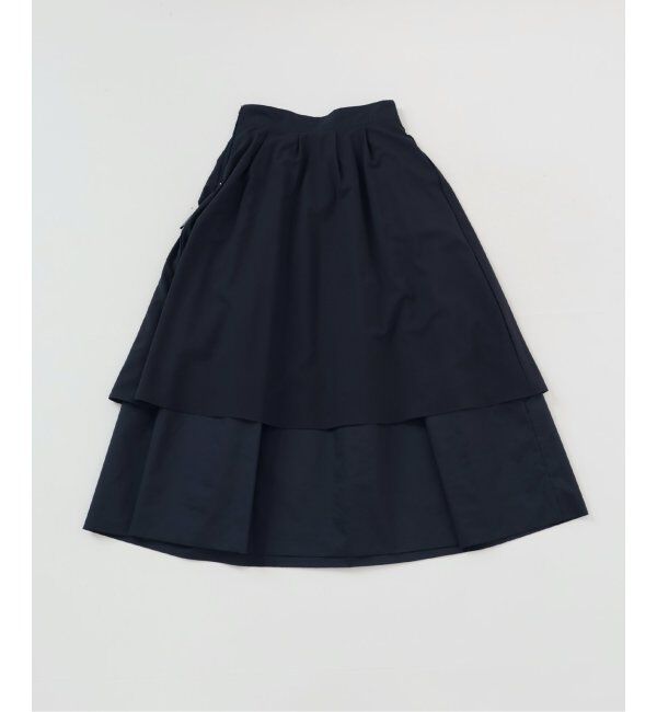 IENA「タフタトリミングスカート」|スカート|
