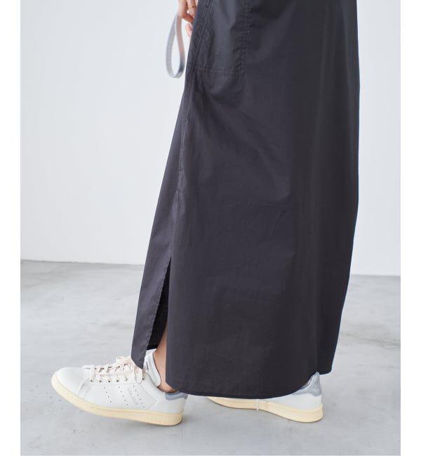 IENA「《WEB限定/追加》ハイカウントツイルシャツワンピース」|ワンピース|