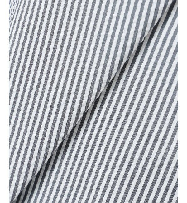 IENA「BLACK シアサッカータンクトップ」|シャツ・ブラウス|