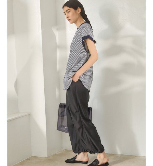 IENA「BLACK ポケットTシャツ」|Tシャツ・カットソー|