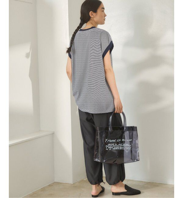 IENA「BLACK ポケットTシャツ」|Tシャツ・カットソー|