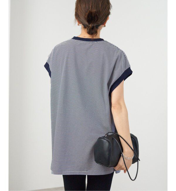 IENA「BLACK ポケットTシャツ」|Tシャツ・カットソー|