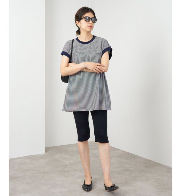 IENA「BLACK ポケットTシャツ」|Tシャツ・カットソー|