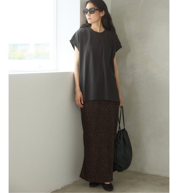 IENA「BLACK ポケットTシャツ」|Tシャツ・カットソー|