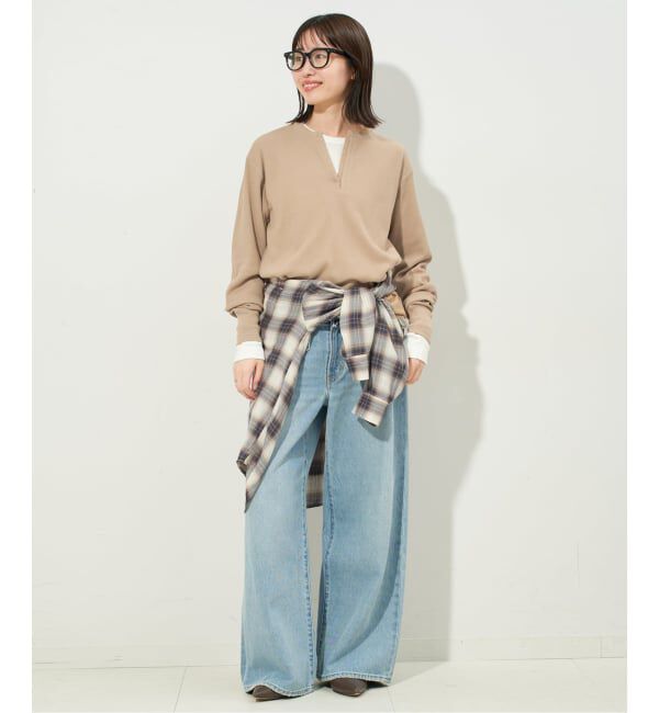 SLOBE IENA「HANES/ヘインズ SLOBE別注 WAFFLE 2パックカットソー」|Tシャツ・カットソー|