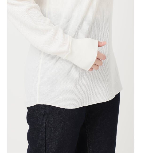 SLOBE IENA「HANES/ヘインズ SLOBE別注 WAFFLE 2パックカットソー」|Tシャツ・カットソー|