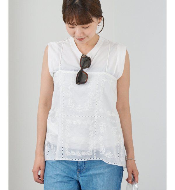 IENA「レースキャミソール」|シャツ・ブラウス|