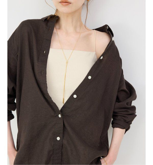 SLOBE IENA「《追加2》カップ付きフライスキャミソール」|インナー|