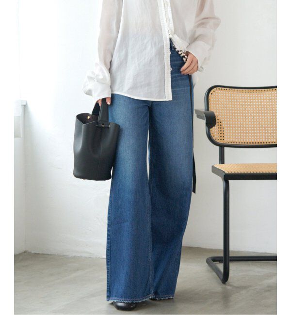 IENA「upper hights/アッパーハイツ 別注 THE RUTH ルーズフレアデニム」|デニム|