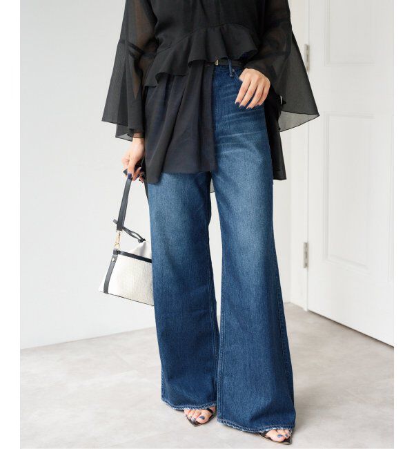 IENA「upper hights/アッパーハイツ 別注 THE RUTH ルーズフレアデニム」|デニム|