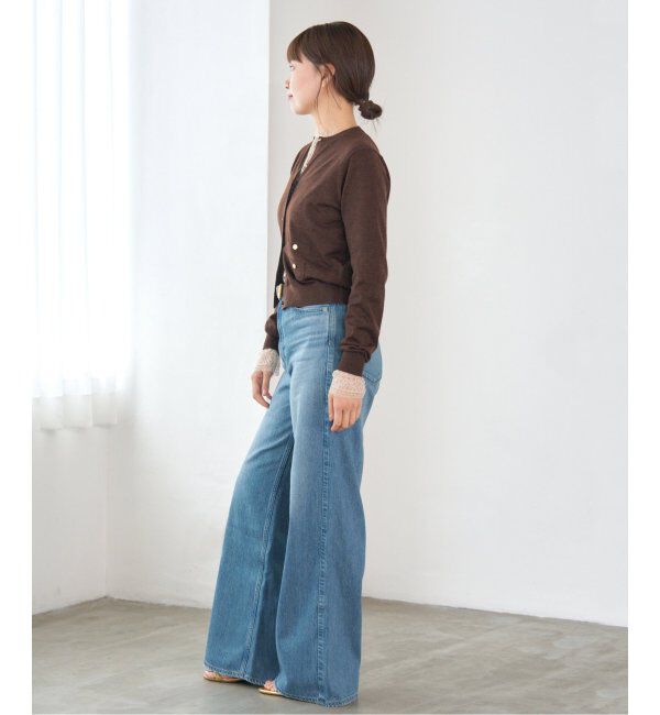IENA「upper hights/アッパーハイツ 別注 THE RUTH ルーズフレアデニム」|デニム|