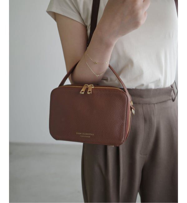 SLOBE IENA「ANTONELLO MASI/アントネッロマージ SLOBE別注 レザーハンドルバッグ」|ハンドバッグ|