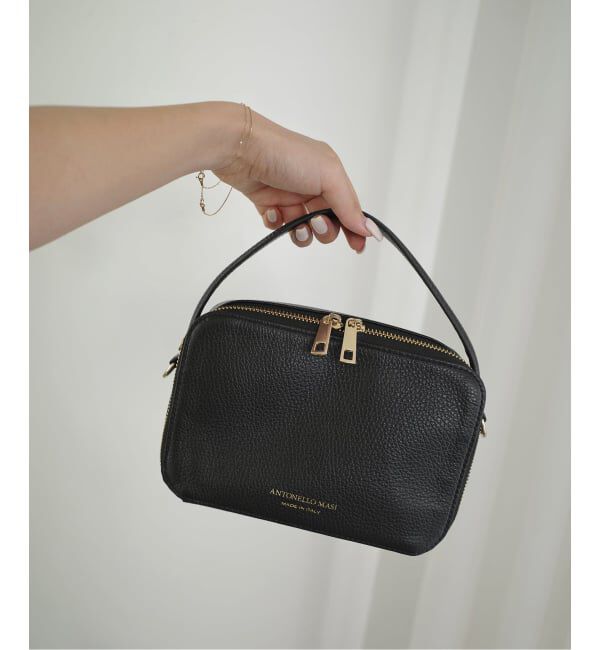 SLOBE IENA「ANTONELLO MASI/アントネッロマージ SLOBE別注 レザーハンドルバッグ」|ハンドバッグ|