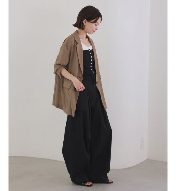 SLOBE IENA「miller/ミラー SLOBE別注 シアーカットソービスチェ」|チューブトップ|