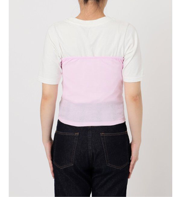 SLOBE IENA「miller/ミラー SLOBE別注 シアーカットソービスチェ」|チューブトップ|