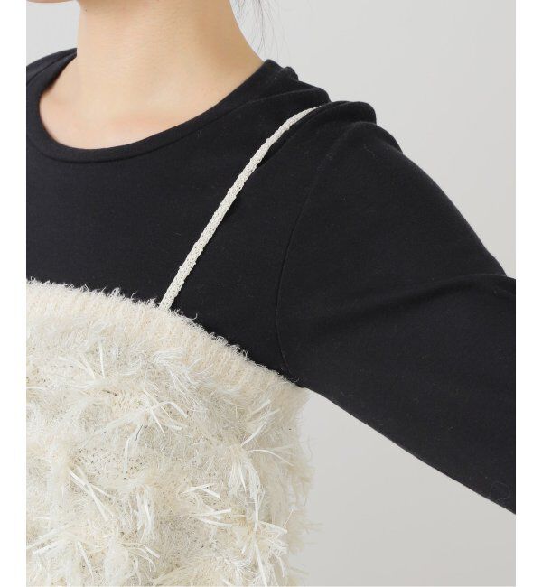 IENA「フリンジラメニット」|ニット・セーター|