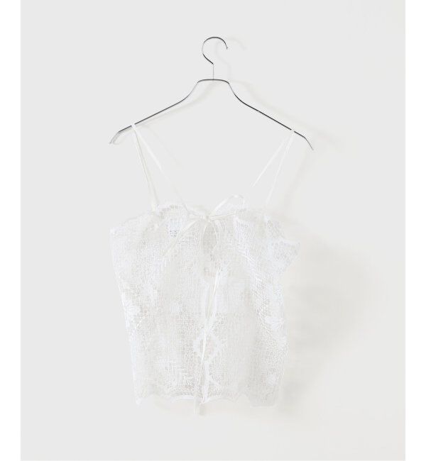 IENA「HERITER/エリテ レースキャミソール H0-30-00-19」|キャミソール|