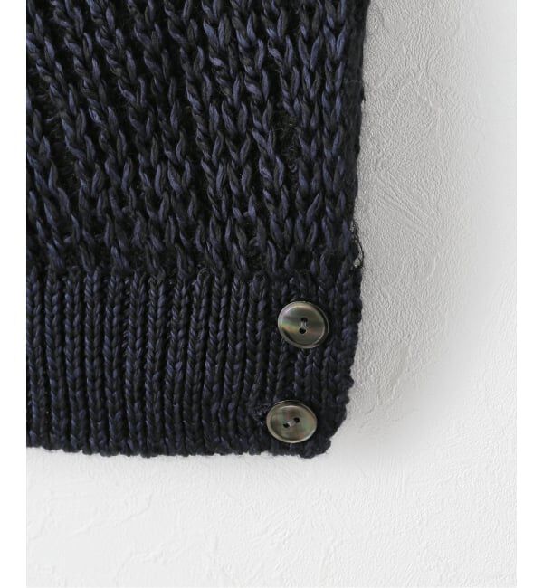 IENA LA BOUCLE「babaco/ババコ loose knitted silk vest BA01-LI289K」|ベスト・ジレ|