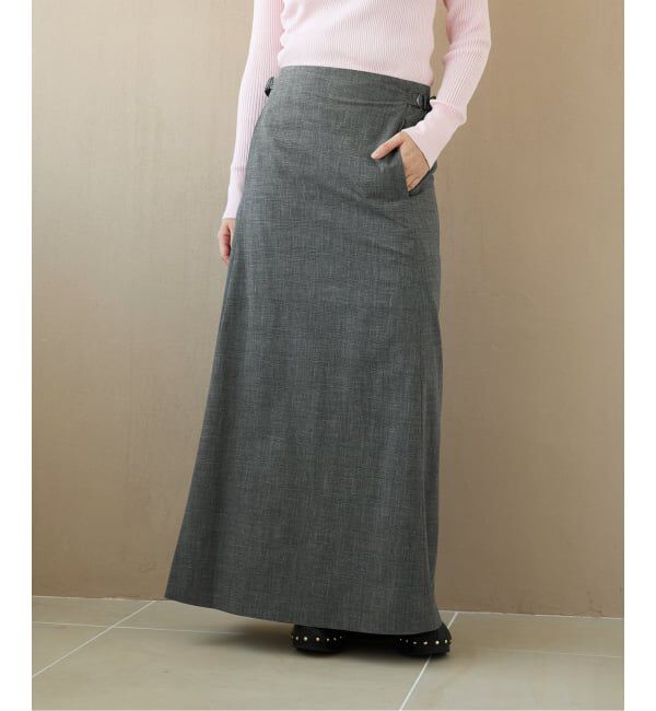 IENA LA BOUCLE「《予約》IENA LA BOUCLE Iラインスカート」|スカート|