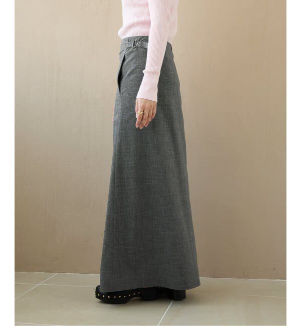 IENA LA BOUCLE「《予約》IENA LA BOUCLE Iラインスカート」|スカート|