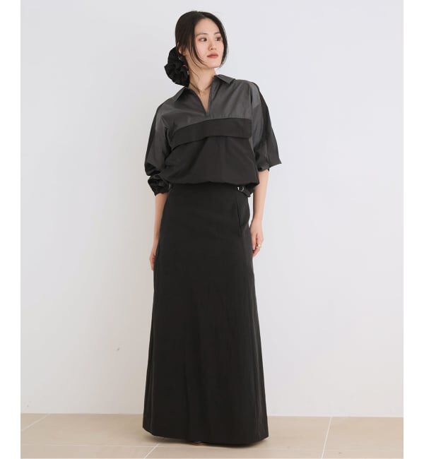 IENA LA BOUCLE「《予約》IENA LA BOUCLE Iラインスカート」|スカート|