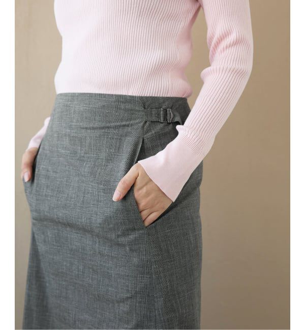 IENA LA BOUCLE「《予約》IENA LA BOUCLE Iラインスカート」|スカート|