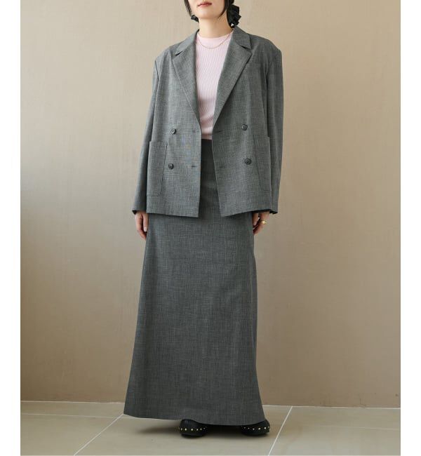 IENA LA BOUCLE「《予約》IENA LA BOUCLE Iラインスカート」|スカート|