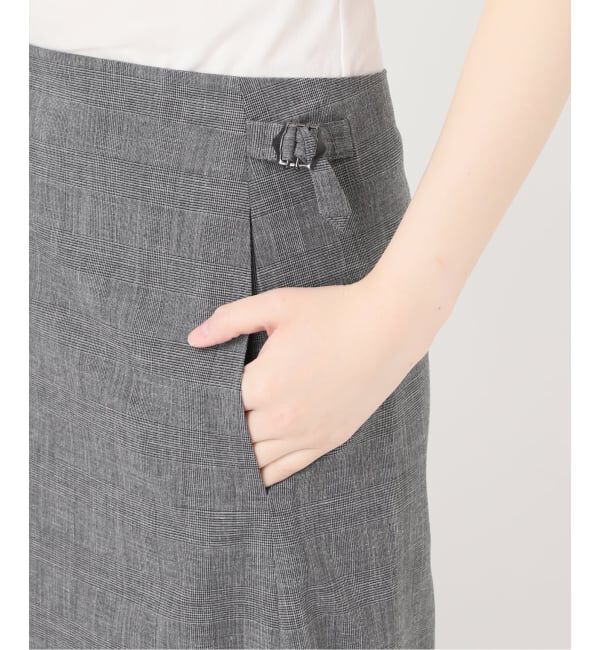 IENA LA BOUCLE「《予約》IENA LA BOUCLE Iラインスカート」|スカート|