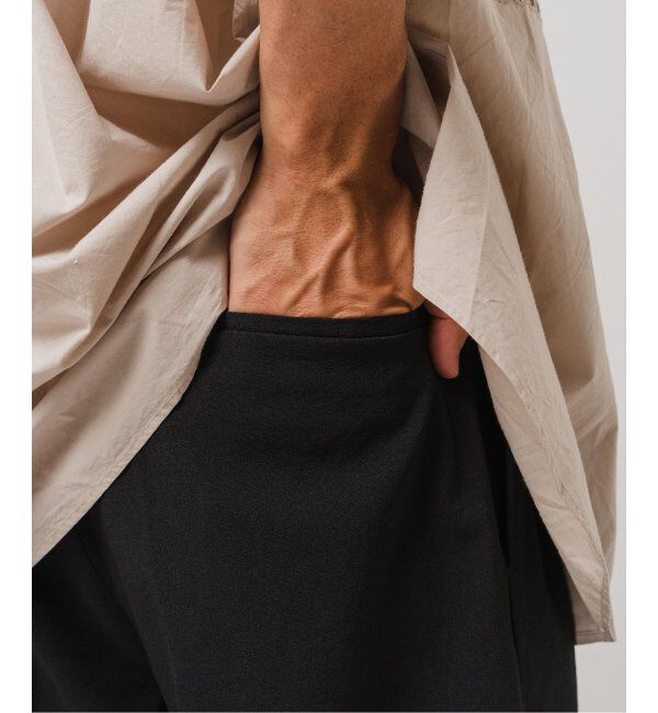 EDIFICE「シャンタン ベルテッド 2プリーツ ショーツ」|その他|