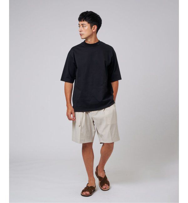 EDIFICE「シャンタン ベルテッド 2プリーツ ショーツ」|その他|