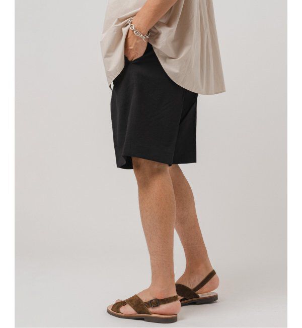 EDIFICE「シャンタン ベルテッド 2プリーツ ショーツ」|その他|