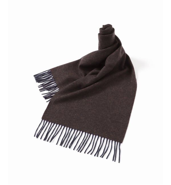 EDIFICE「EDIFICE カシミヤマフラー」|マフラー|ブラウン