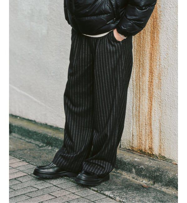 417 EDIFICE「【WOOSTEDLIKE】ワイドイージースラックス」|スラックス|