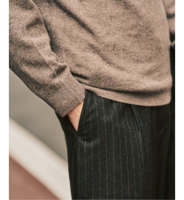 417 EDIFICE「【WOOSTEDLIKE】ワイドイージースラックス」|スラックス|