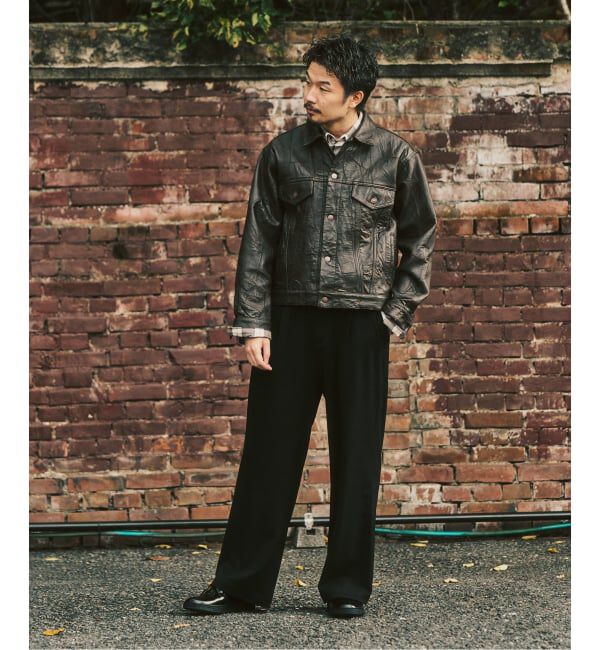 417 EDIFICE「【WOOSTEDLIKE】ワイドイージースラックス」|スラックス|