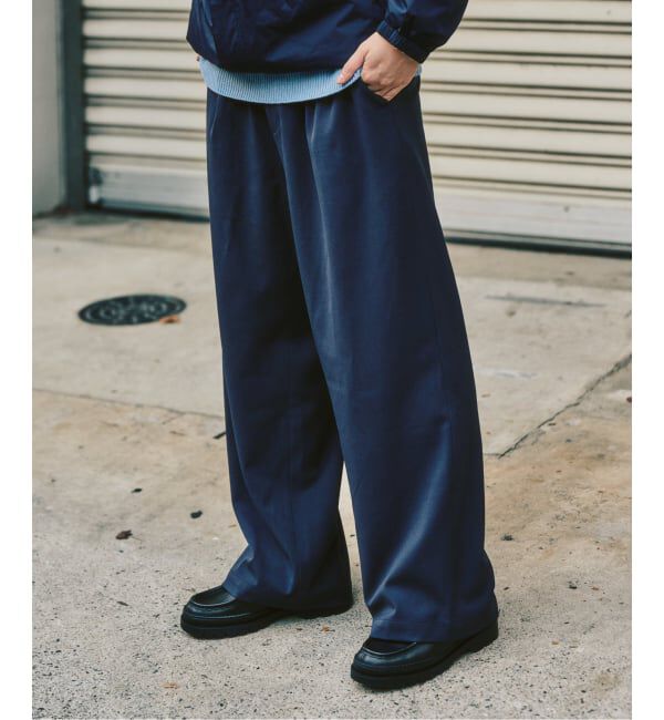 417 EDIFICE「【WOOSTEDLIKE】ワイドイージースラックス」|スラックス|