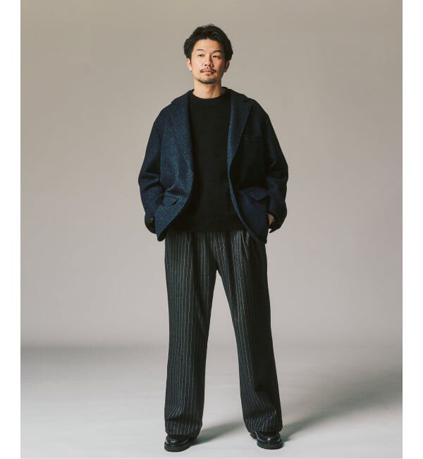 417 EDIFICE「【WOOSTEDLIKE】ワイドイージースラックス」|スラックス|