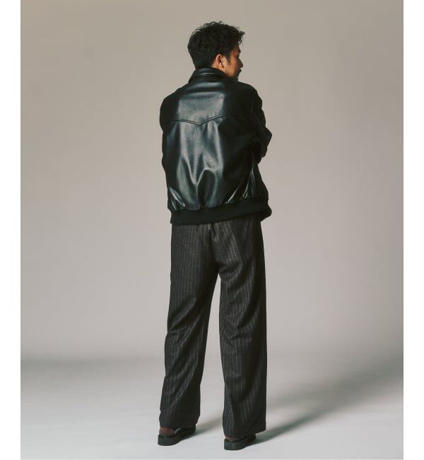 417 EDIFICE「【WOOSTEDLIKE】ワイドイージースラックス」|スラックス|