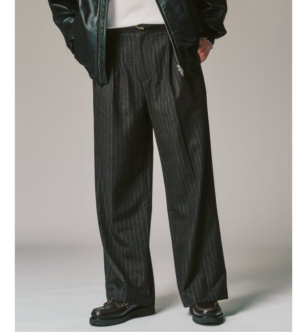 417 EDIFICE「【WOOSTEDLIKE】ワイドイージースラックス」|スラックス|