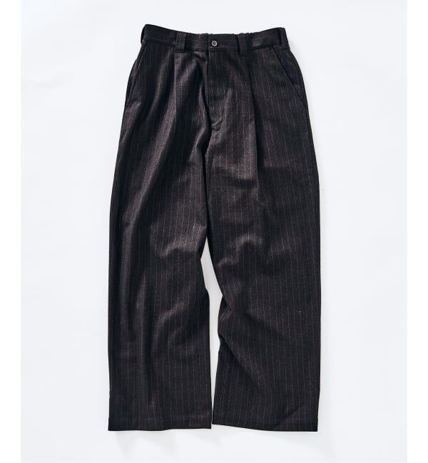 417 EDIFICE「【WOOSTEDLIKE】ワイドイージースラックス」|スラックス|