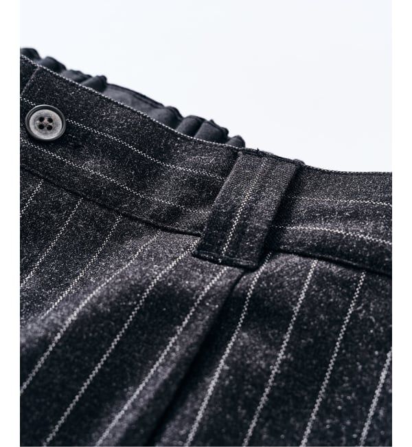 417 EDIFICE「【WOOSTEDLIKE】ワイドイージースラックス」|スラックス|