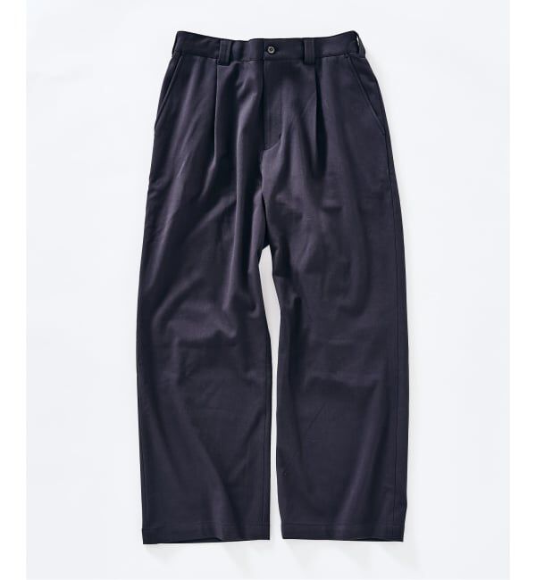 417 EDIFICE「【WOOSTEDLIKE】ワイドイージースラックス」|スラックス|